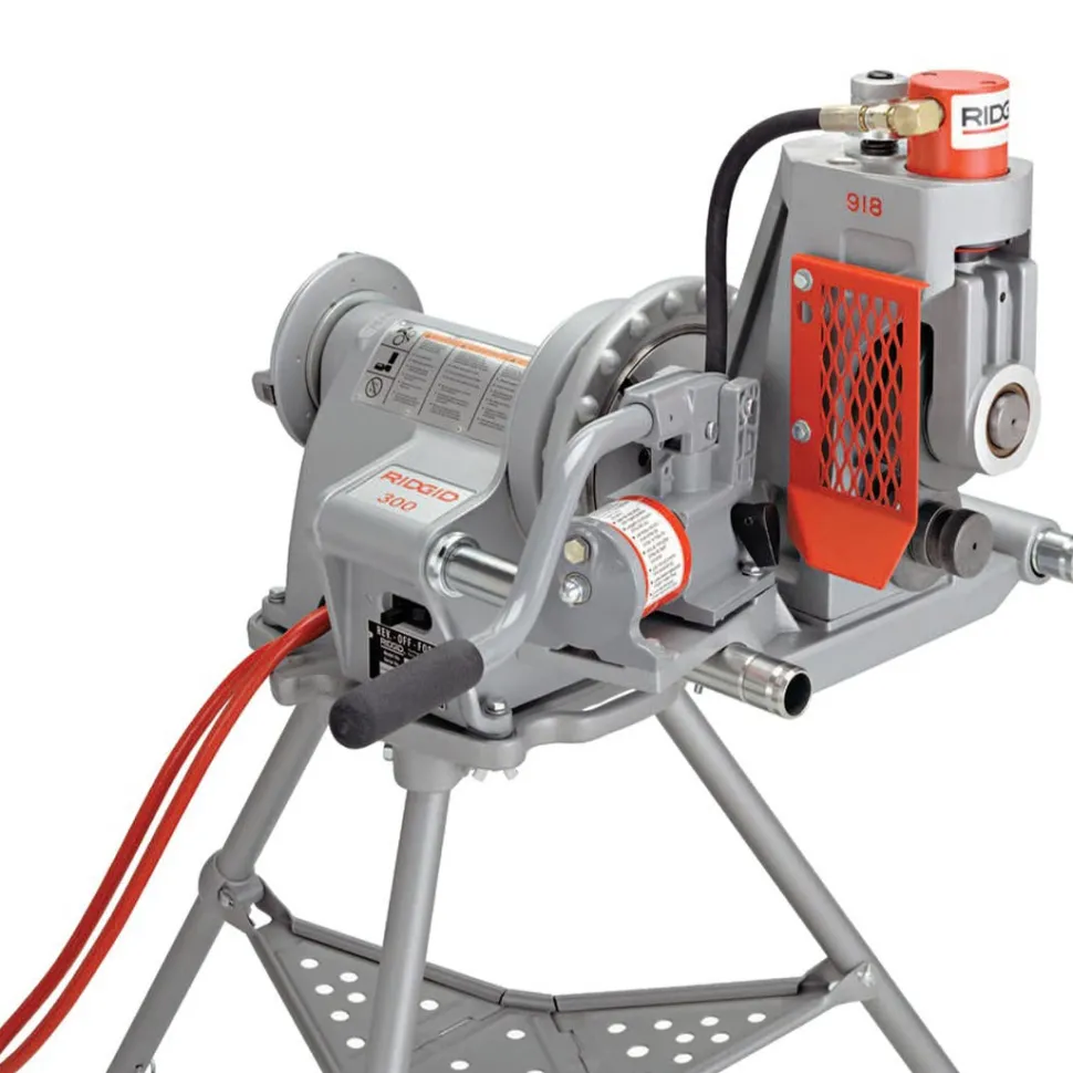 RIDGID 918 Roll Groover w/ 1224 Carriage Mount Kit 48382R