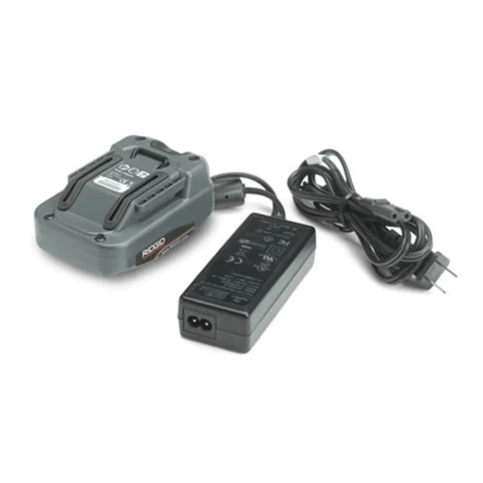 RIDGID AC Adaptor for SeeSnake Monitors 18V Battery Slot 45363