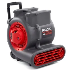 RIDGID AM2288RT 3-Speed Air Mover w/ Daisy Chain & Cart 66323