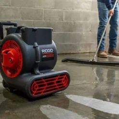 RIDGID AM2288RT 3-Speed Air Mover w/ Daisy Chain & Cart 66323
