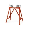 RIDGID AR99 Pipe Sawhorse Adjustable Stand Steel Rollers 64642