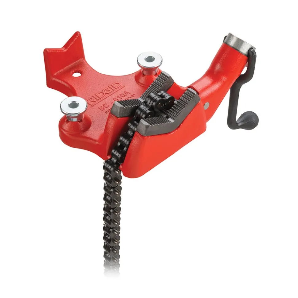 RIDGID BC610A 1/4" - 6" Top Screw Bench Chain Vise 40210