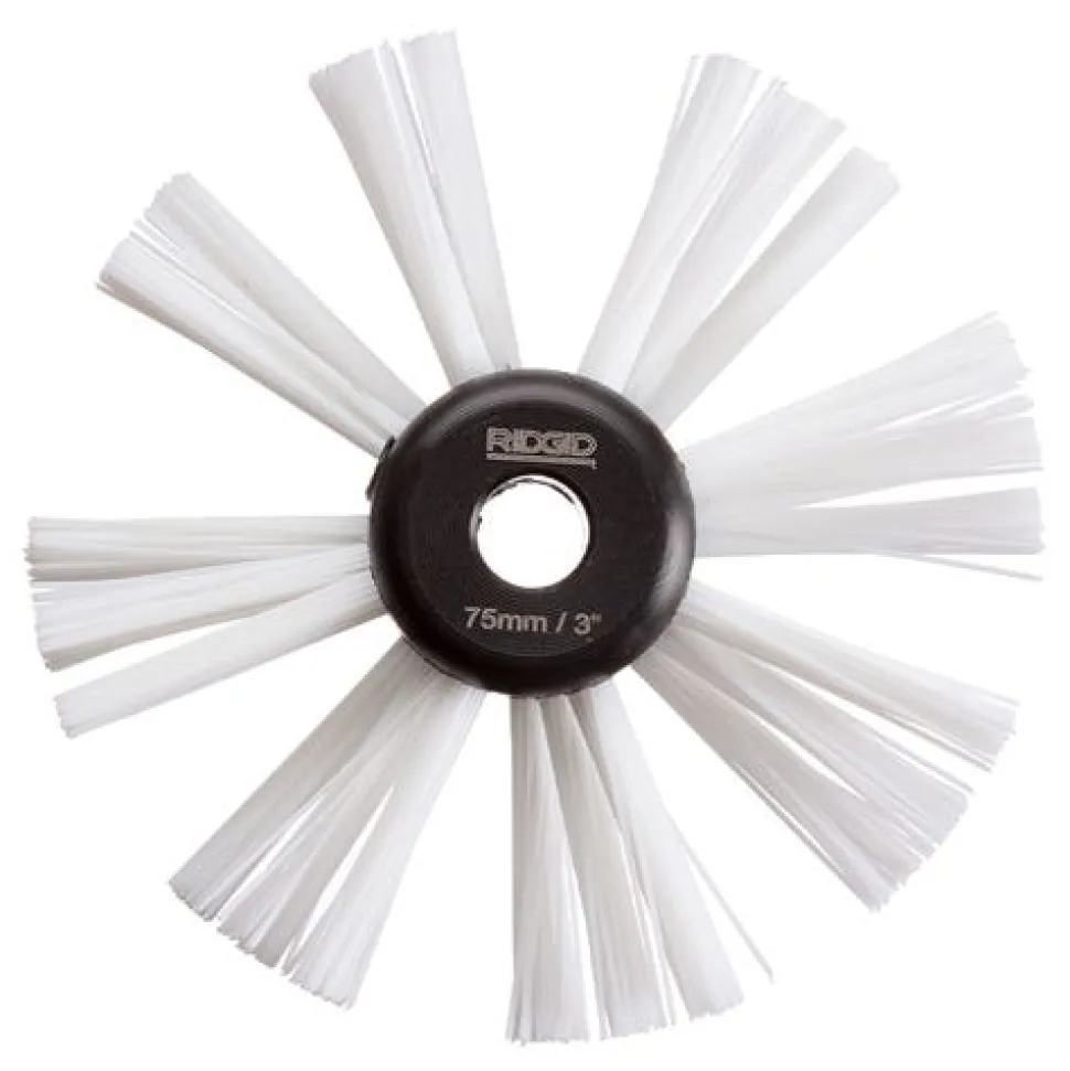 RIDGID K9-204 3" Nylon Cleaning Brush For 5/16" Cable 68948