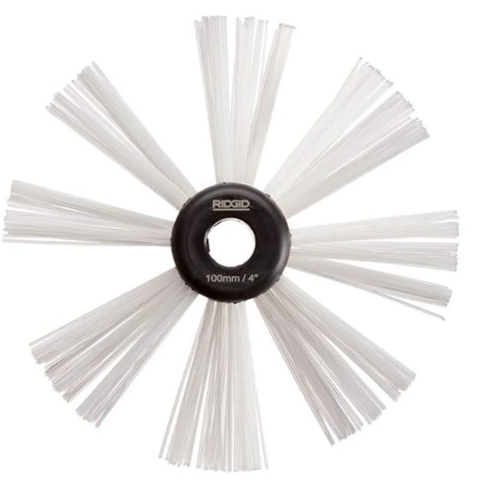 RIDGID K9-306 4" Nylon Cleaning Brush For 3/8" Cable 68963