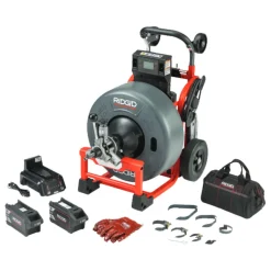 RIDGID K-4310 FXP 5/8" Drum Machine with FXP Battery & Charger 73073