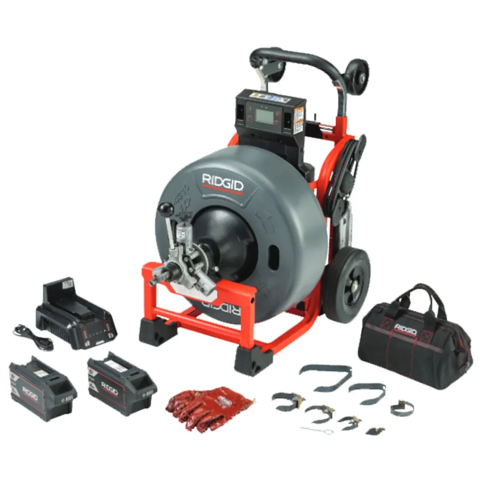 RIDGID K-4310 FXP 5/8" Drum Machine with FXP Battery & Charger 73073