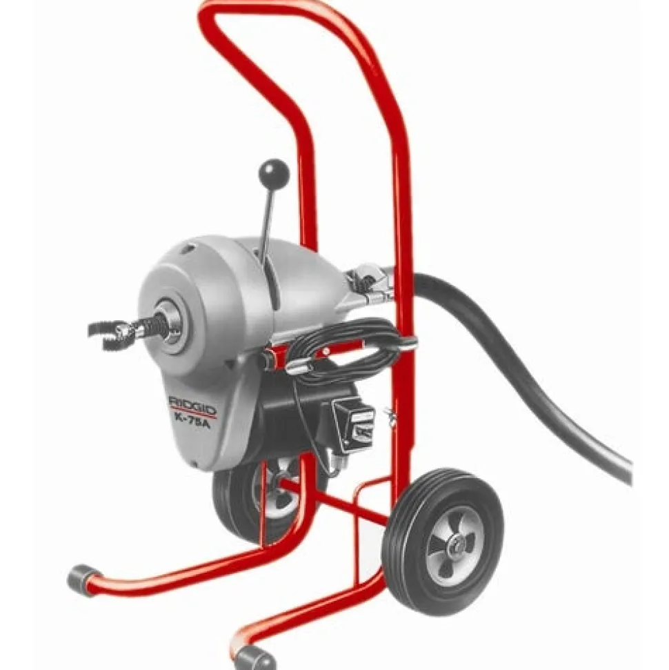 RIDGID K-1500A Sectional Drain Cleaning Machine - 105' C-14 Cable 23702