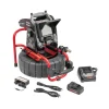 RIDGID M40 SeeSnake CS6x VERSA Monitor Compact Self-Leveling 131' Stiff Cable Battery Kit 63818