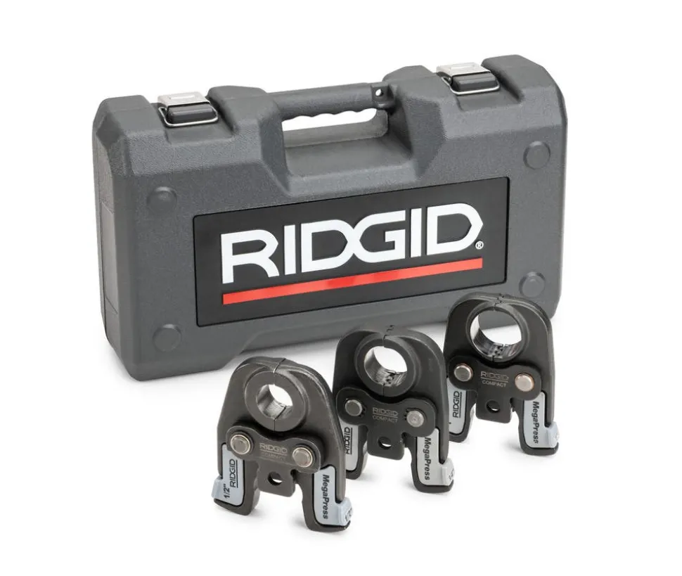 RIDGID MegaPress Compact Jaws Black Pipe 1/2"-1" Kit 66983