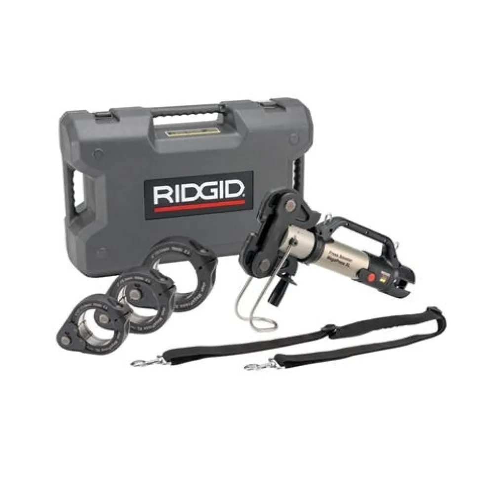 RIDGID Press Booster with Viega MegaPress XL 2-1/2"-4" Heads 60638