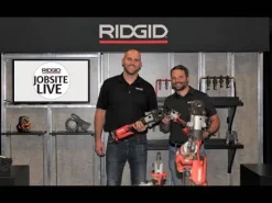 Ridgid RP 351 Battery Kit W/ MegaPress Jaws (1/2