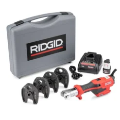 RIDGID RP 115 Combo Kit w/ ProPress & PureFlow Jaws (1/2" - 3/4") 72558