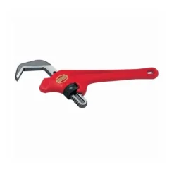 RIDGID Tools Hex Wrench, 1 to 2 in Pipe, 20 in OAL, Hex Jaw, Cast Iron Handle, Knurled Nut Adjustment 31280