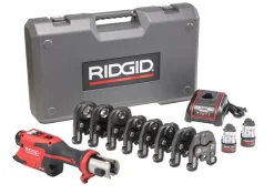 RIDGID Tools RP 251 Press Tool Battery Kit with RLS Jaws (1/4" - 1-3/8") 78238