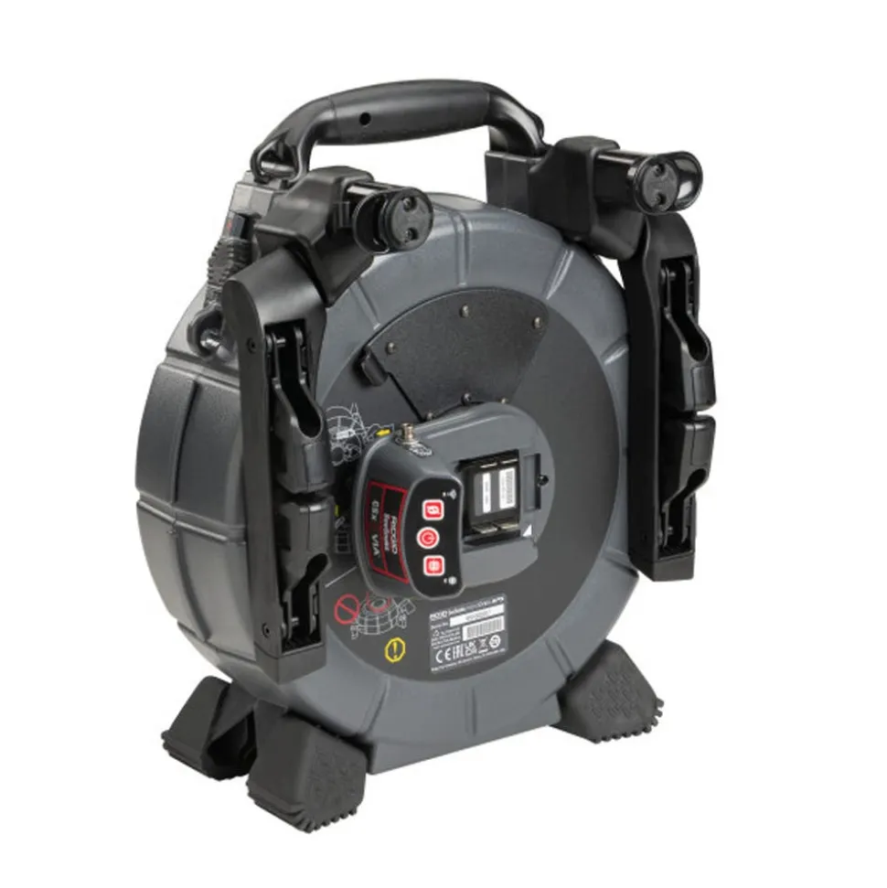 RIDGID Tools SeeSnake mircroDRAIN 65' APX & CSx Via System with TruSense - 1 Battery and 1 Charger Included 80653