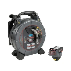 RIDGID Tools SeeSnake mircroDRAIN 65' APX & CSx Via System with TruSense - 1 Battery and 1 Charger Included 80653