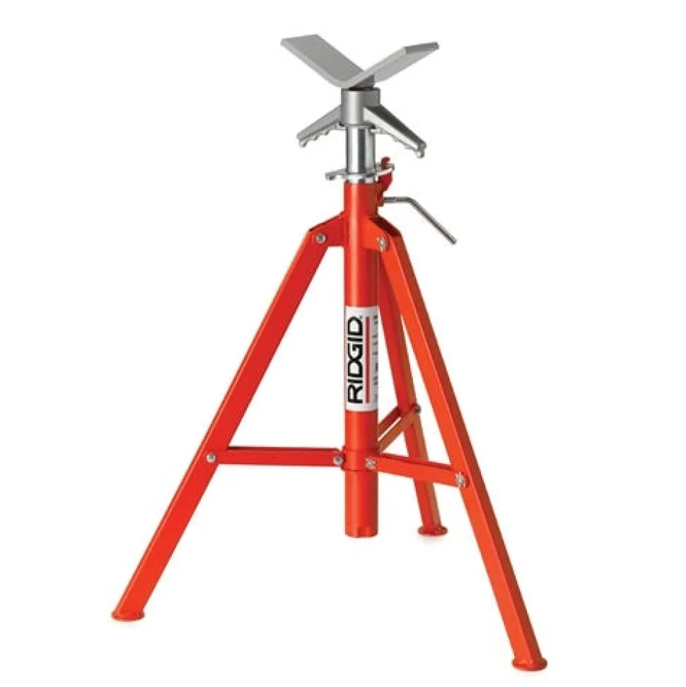 RIDGID VF-99 V-Head High Folding Pipe Stand 22168