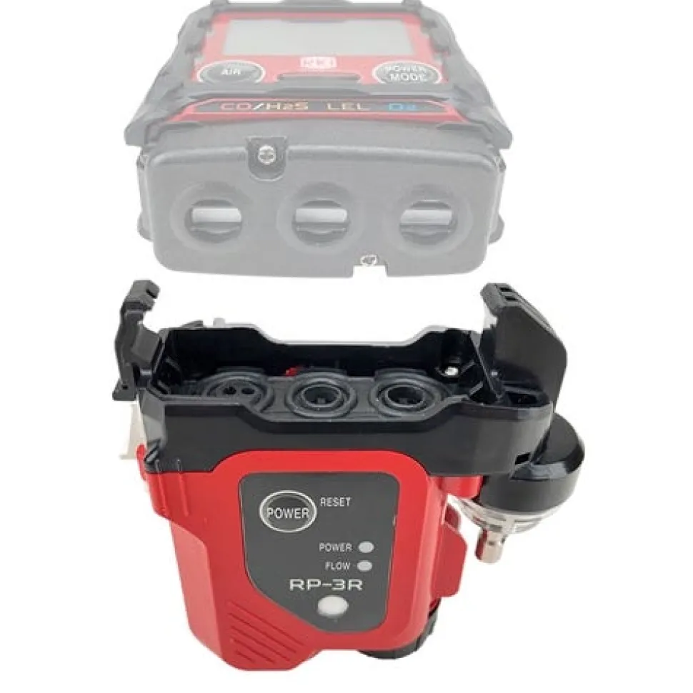 RKI Instruments RP-3R Pump w/ 10' hose; 10 Probe & Tapered Red Nozzle For GX-3R 81-1198