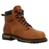 Rocky IronClad Men's USA Made Steel Toe Waterproof Work Boots