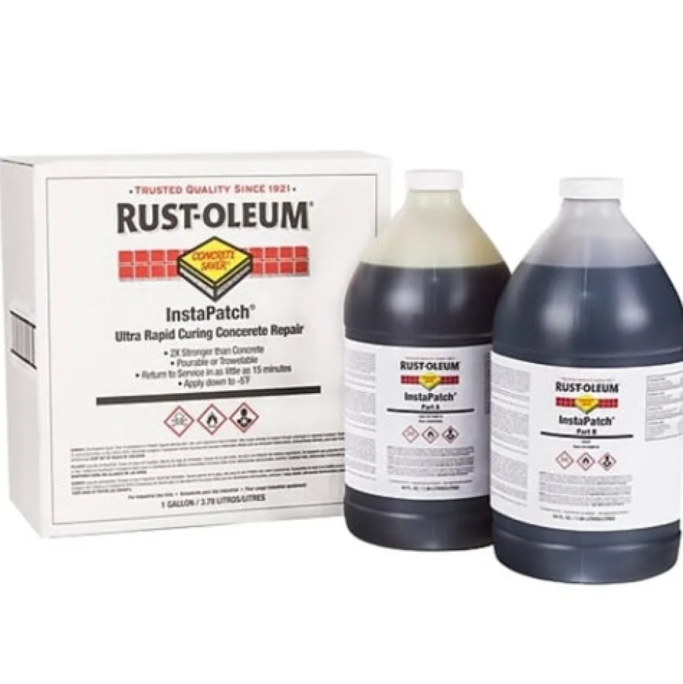 Rust-Oleum InstaPatch Ultra Rapid Curing Concrete Repair Kit 1 Gallon Gray 276981