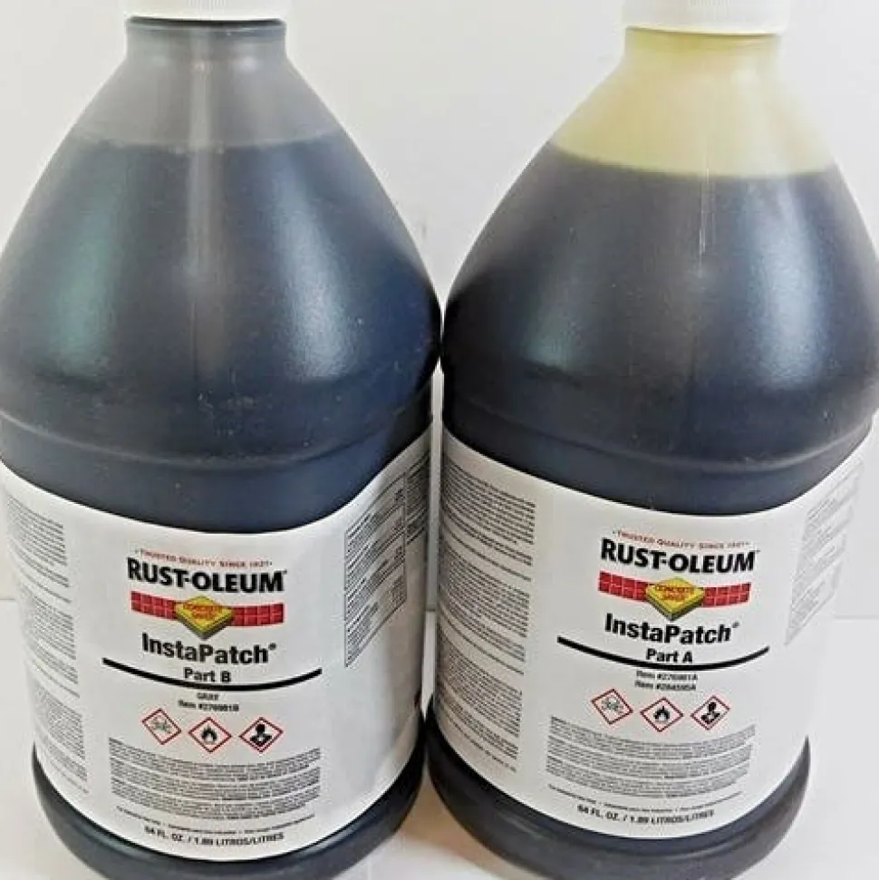 Rust-Oleum InstaPatch Ultra Rapid Curing Concrete Repair Kit 1 Gallon Gray 276981