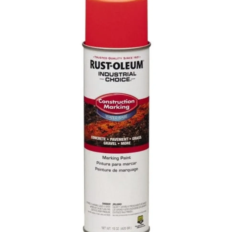 Rust-Oleum M1400 Construction Marking Paint Fluorescent Red/Orange 264699
