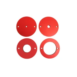 SawStop Table Saws SawStop 4 Pc. Phenolic Insert Ring Set for Router Lift RT-PIR RT-PIR