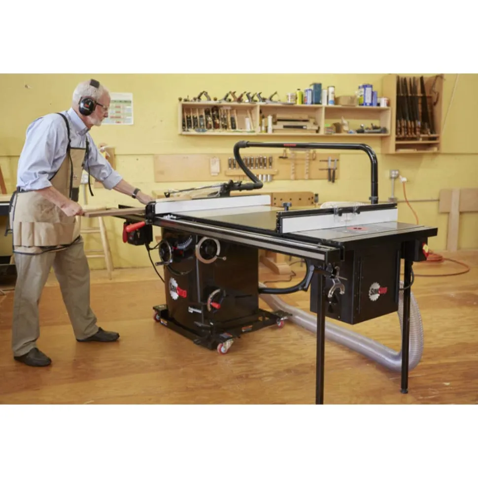 SawStop Table Saws SawStop 3HP Professional Cabinet Saw 36" T-Glide Fence PCS31230-TGP236 PCS31230-TGP236