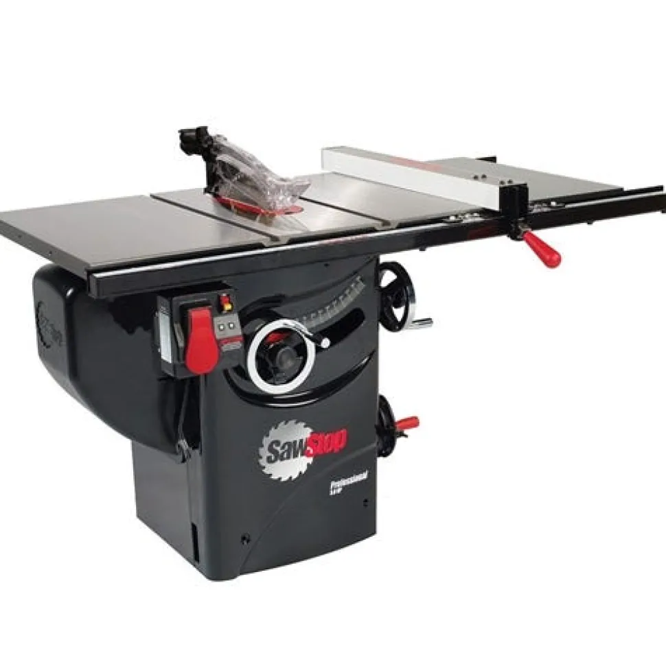 SawStop Table Saws SawStop 3HP Professional Cabinet Saw 30" Premium Fence PCS31230-PFA30 PCS31230-PFA30