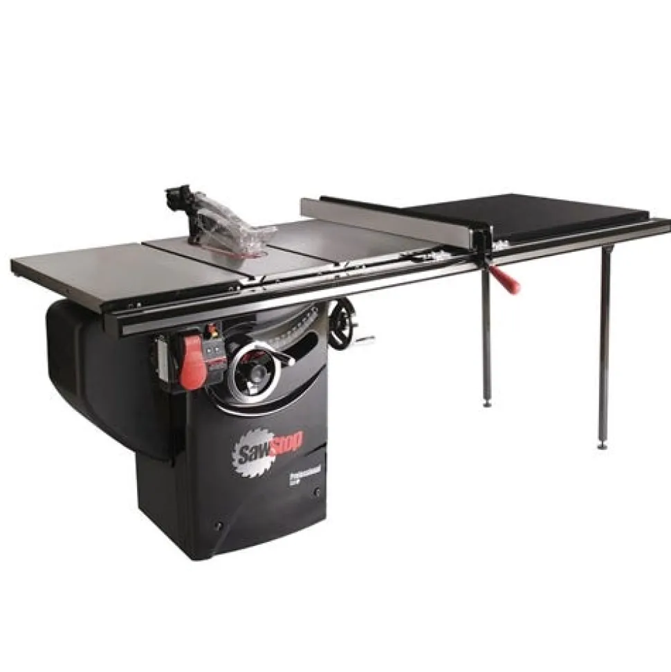 SawStop Table Saws SawStop 3HP Professional Cabinet Saw 52" T-Glide Fence PCS31230-TGP252 PCS31230-TGP252