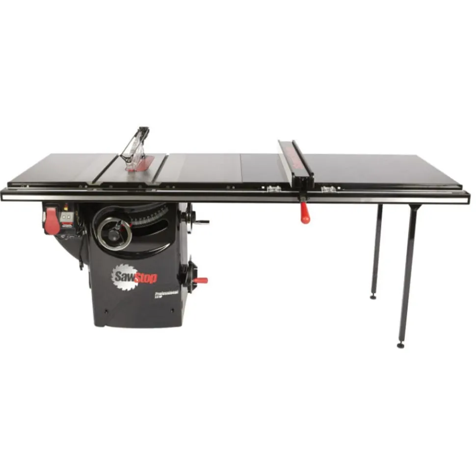SawStop Table Saws SawStop 3HP Professional Cabinet Saw 52" T-Glide Fence PCS31230-TGP252 PCS31230-TGP252