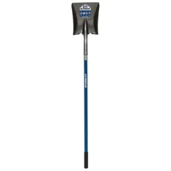 Seymour Square Point Shovel S500 Industrial 16 Gauge 46" Fiberglass Handle 49452