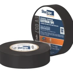 Shurtape EV 57 Black Electrical Tape - General Purpose UL Listed 7.0 mil (3/4" x 60') 200782