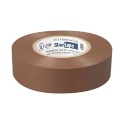 Shurtape EV 57 Brown Electrical Tape - General Purpose UL Listed 7.0 mil (3/4" x 60') 200789