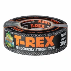 Shurtape T-Rex PC 745 Super-Tough Premium Cloth Tape 17 Mil 2" x 180' Black 105654