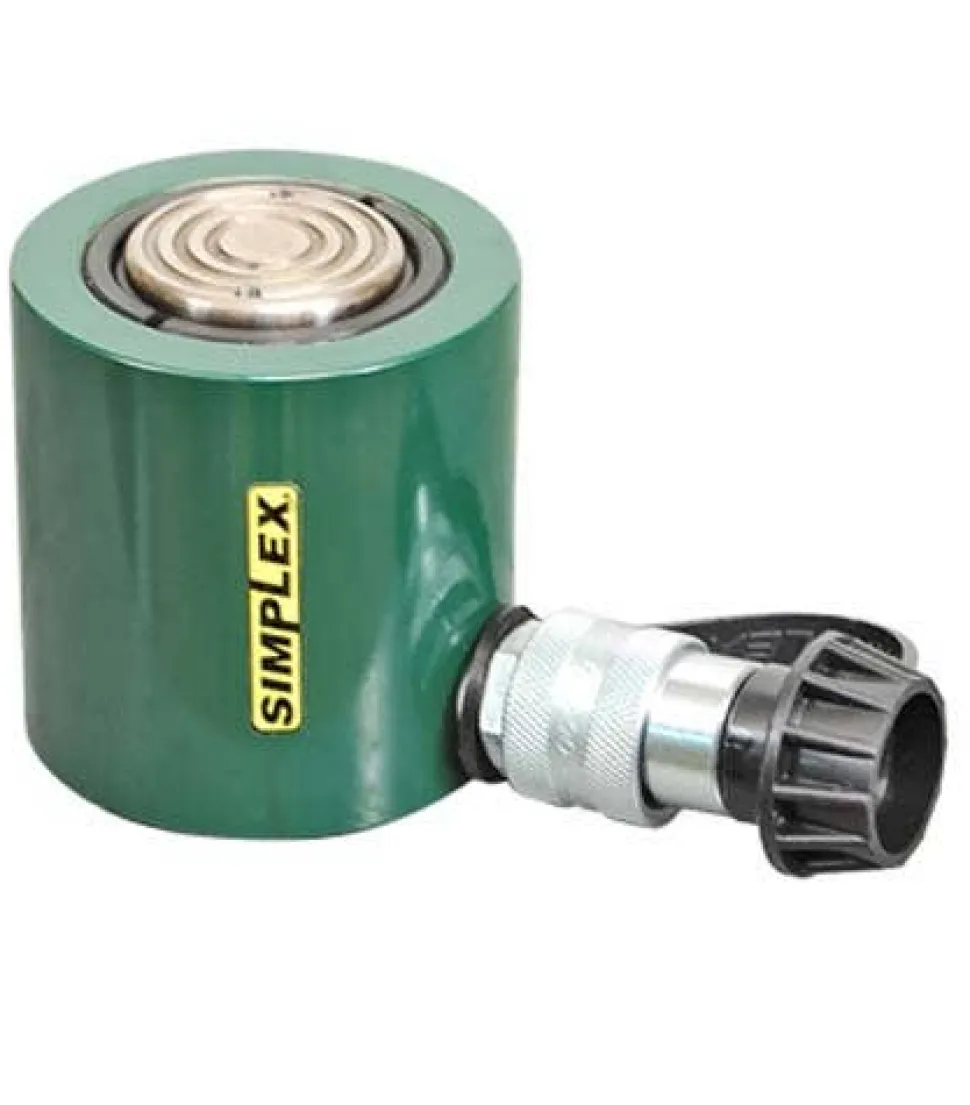 Simplex 50 Ton Single Acting Low Prof. Spr. Ret. 2.4" Stroke Cylinder RLS502