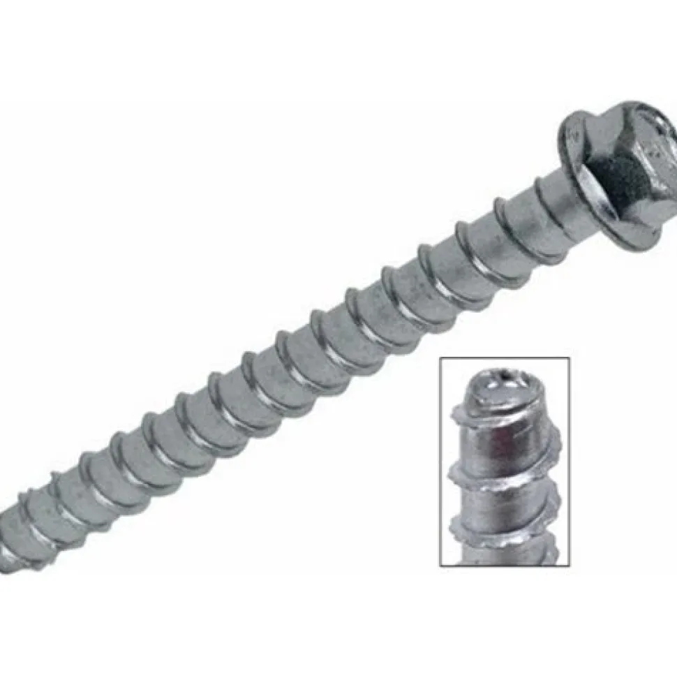 Simpson 3/4'' x 10" Strong-Tie Titen HD Self-Threading Screw Anchors (BOX 5) THD75100H