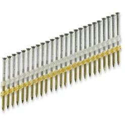 Simpson Stainless 20 degree-22 degree Plastic 3-1/4" 10-Gauge Ring-Shank Nails (Box of 1000) S10A325KJB