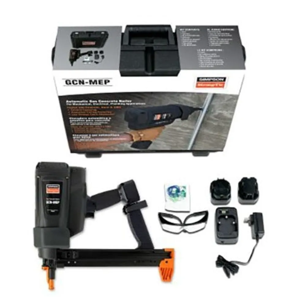 Simpson Strong-Tie GCN-MEP Gas-Actuated Concrete Nailer GCN-MEPMAGKT