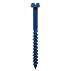 Simpson Strong-Tie Titen Turbo 3/16" x 1-1/4" Hex Head Concrete & Masonry Screws (Box of 100) TNT18114H
