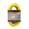 Southwire 50' 12/3 SJTW Outdoor Extension Cord With Lighted End (Yellow) 2588SW0002