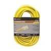 Southwire 100' 12/3 SJTW Outdoor Extension Cord With Lighted End (Yellow) 2589SW0002