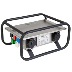 Southwire 200A 120/208V CAM SS Single PHase Temporary Box w/ Frame 6606GUSF-256