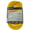 Southwire Cold Weather 3 Outlet Extension Cord 12/3 25ft SOU3487SW0002