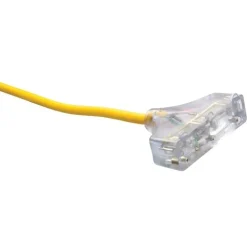 Southwire Cold Weather 3 Outlet Extension Cord 12/3 25ft SOU3487SW0002