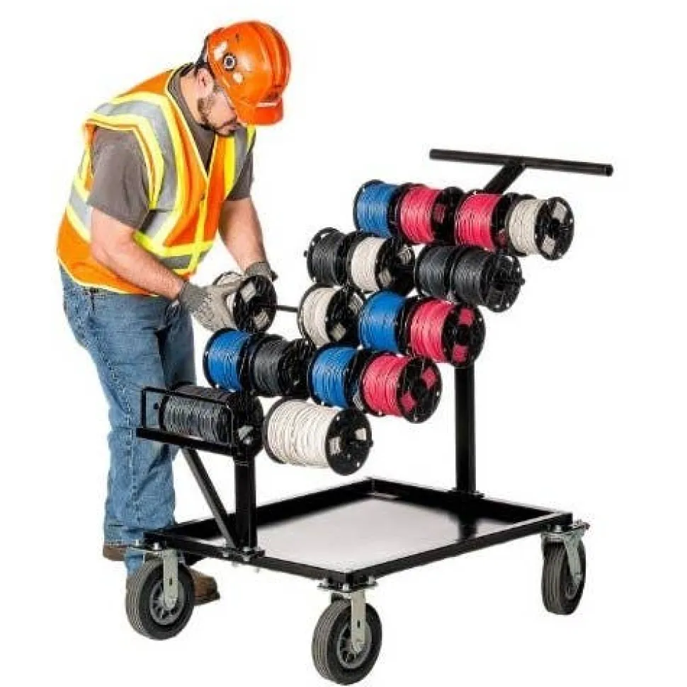 Southwire Wire Wagon 20 Spool Large Capacity Wire Cart WW-535
