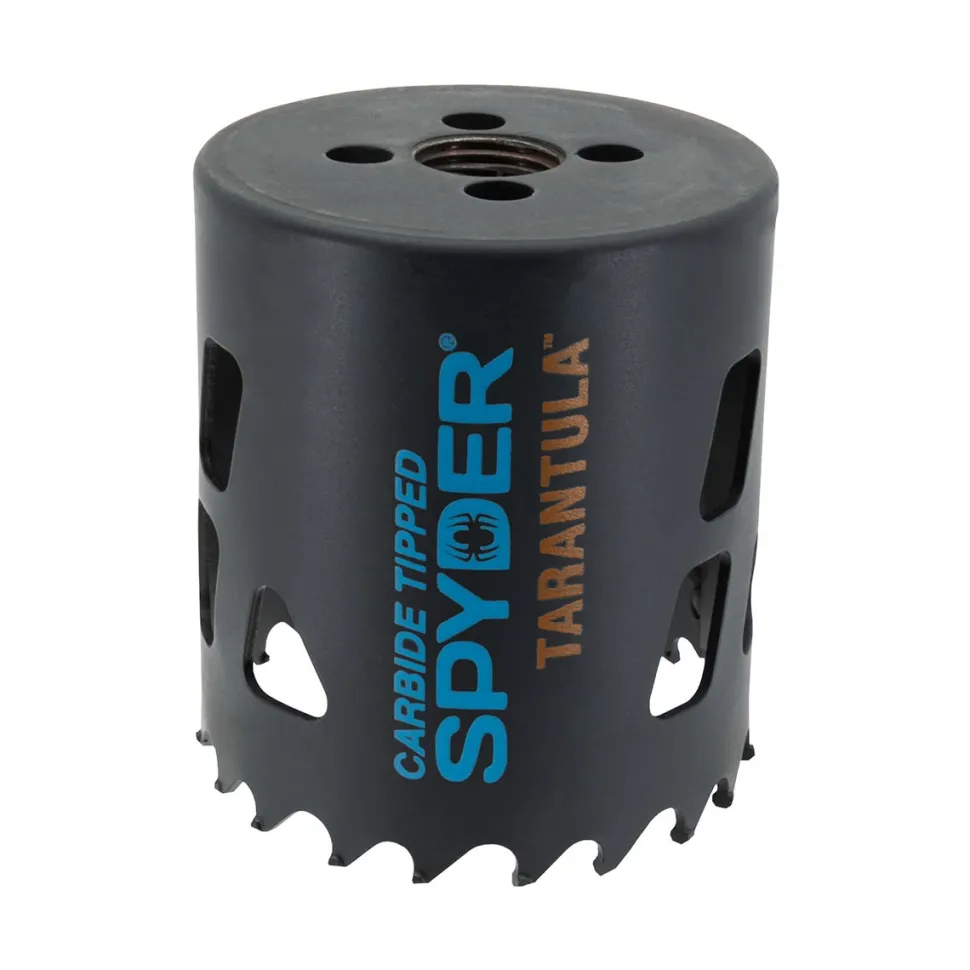 Spyder 2-3/8" Carbide Tipped Metal/Wood Cutting Hole Saw 600908CF