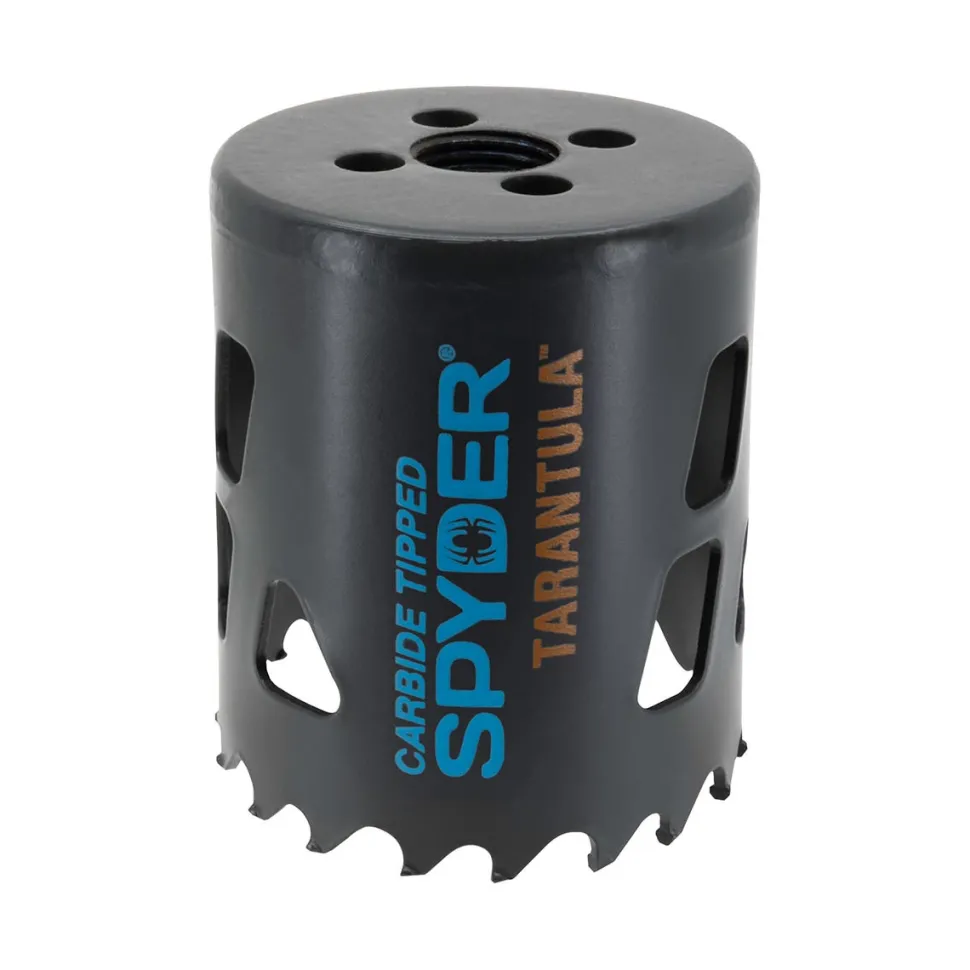 Spyder 2-1/4" Carbide Tipped Metal/Wood Cutting Hole Saw 600907CF