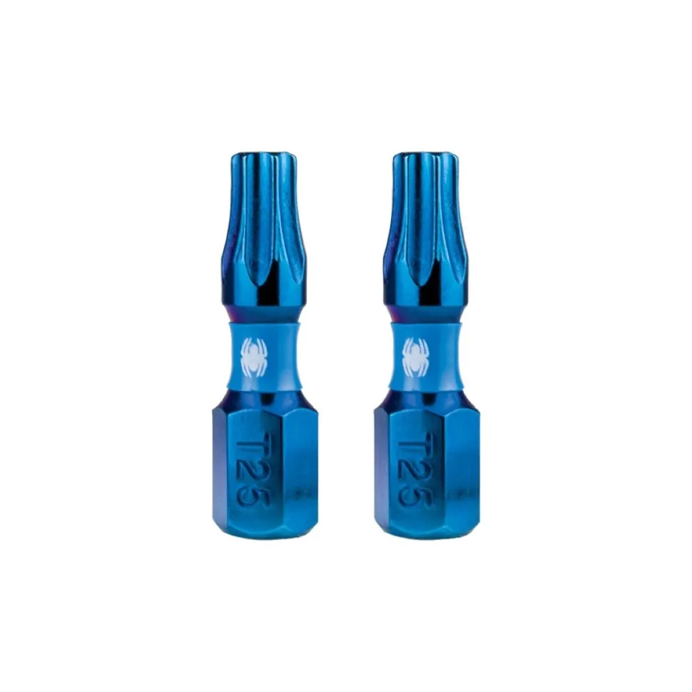 Spyder 1" T25 Impact Driver Bit (2-Pack) 19042