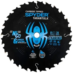 Spyder 8-1/4" 24-Tooth TCT Framing Circular Saw Blade 13031